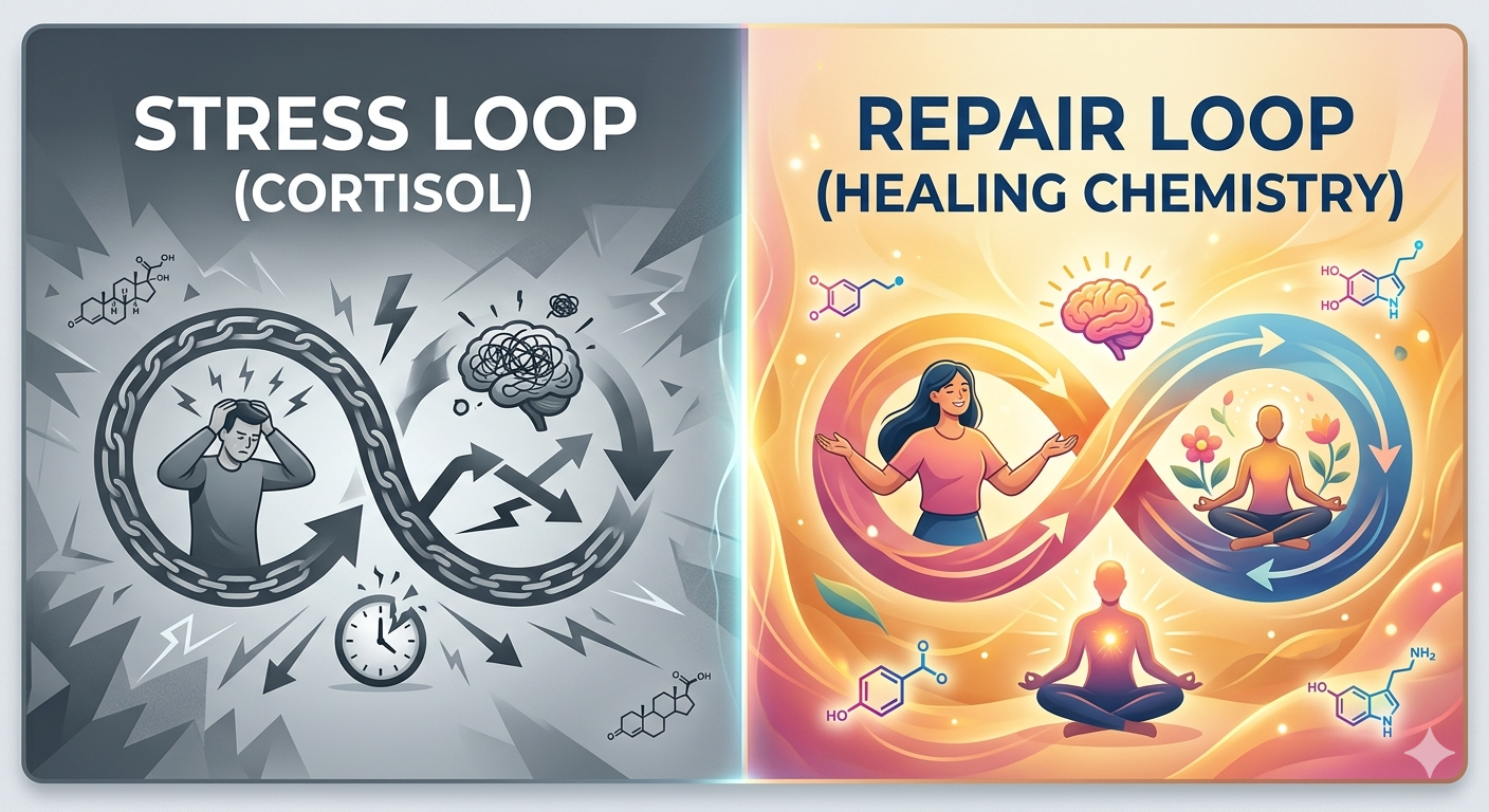 Stress Loop to Repair Loop — Mind Over Cancer